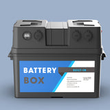 220V Output Voltage Outdoor Plastic Waterproof 12V Powered AC DC Charge Camping Adventure Car Battery Box with 500W Inverter