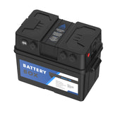 220V Output Voltage Outdoor Plastic Waterproof 12V Powered AC DC Charge Camping Adventure Car Battery Box with 500W Inverter