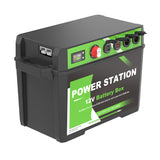 Plastic Waterproof solar heavy duty 12v volt 24v portable smart abs battery Box trailer