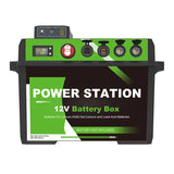 Smart protable battery box with 25A/40A dcdc charger